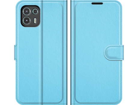 Carcasa Motorola Edge 20 Lite Libro Azul