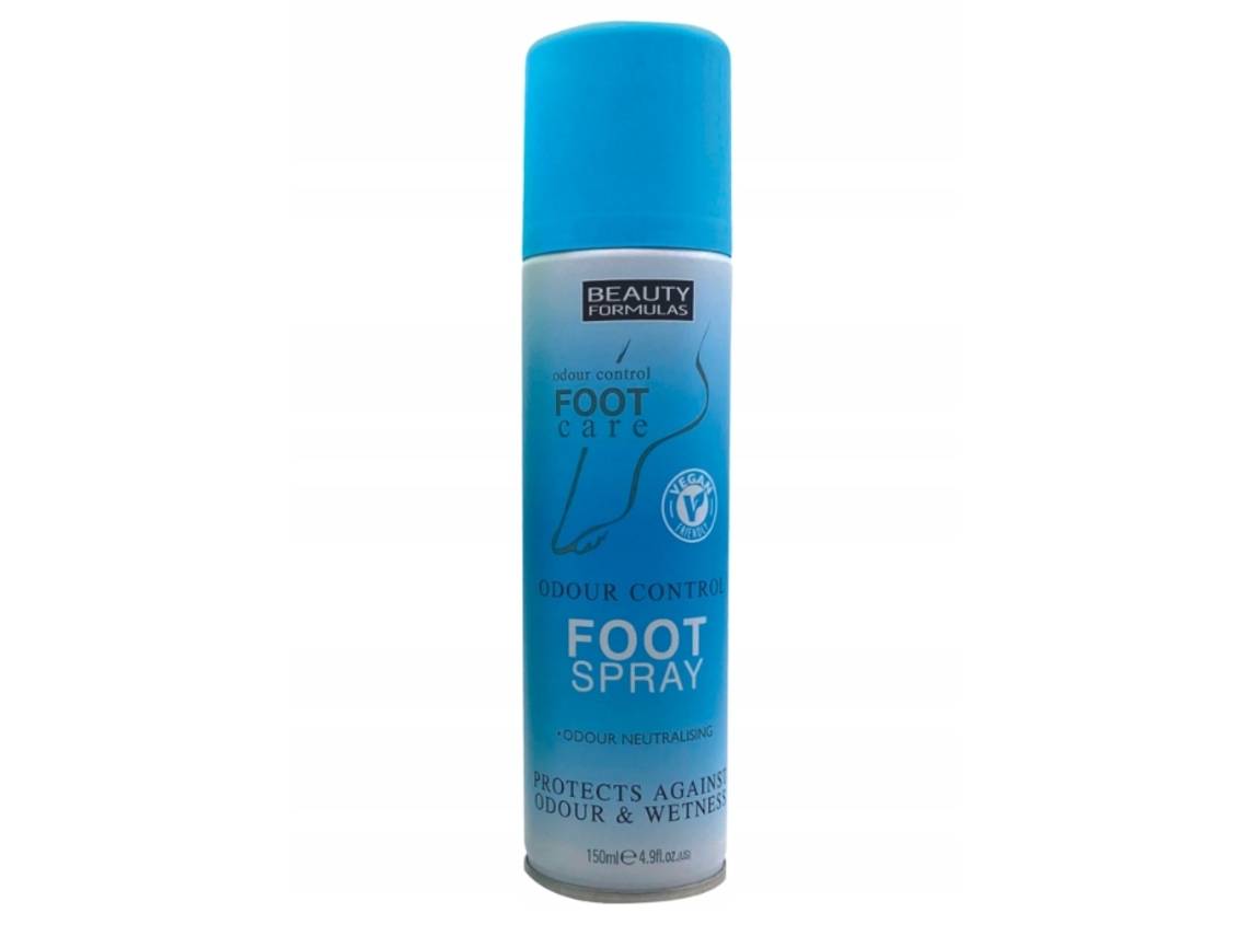 Spray Desodorante Para Pies Beauty Formulas, Control Eficaz De Olor, 150 Ml
