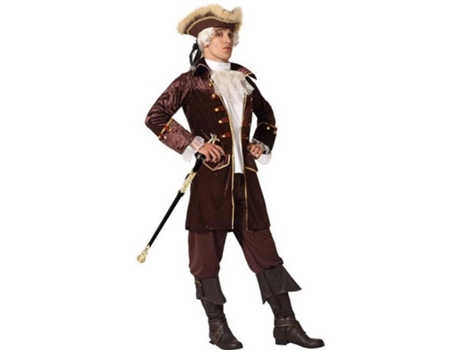Disfraz de Hombre ATOSA pirata elegante marrón (Tam: XL)