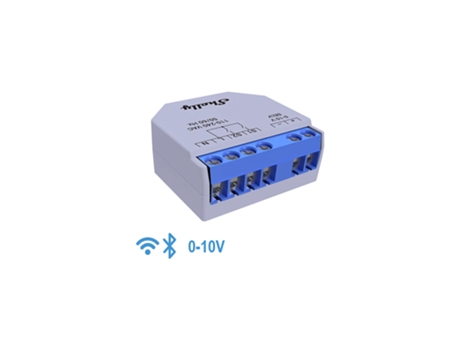 Módulo Controlador Inteligente Wifi para Atenuador 0-10V SHELLY Plus 0-10V Dimmer