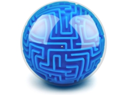 Juego De Rompecabezas 3d De Laberinto Con Bolas Y Gravedad Para Niños Y Adultos - Juguete Educativo Y Regalo (azul)