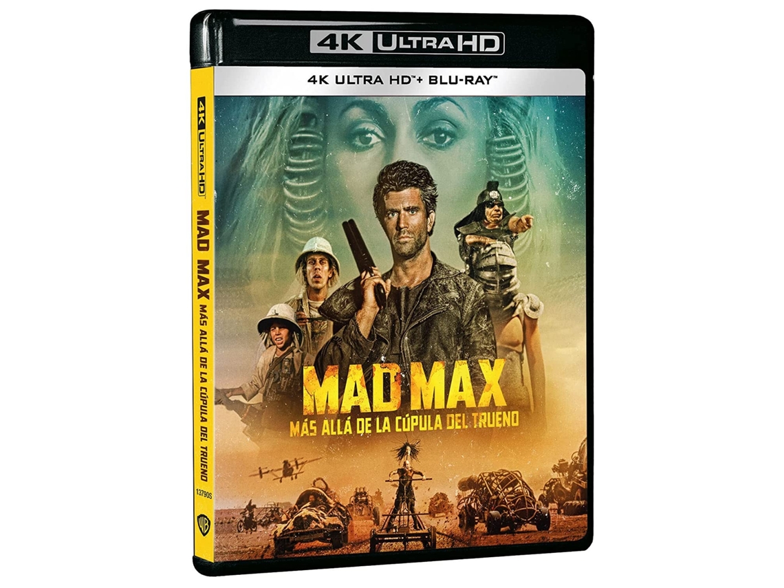 Blu Ray Mad Max Beyond Thunderdome Blu Ray 4K Ultra Hd - Mad Max 3: Más Allá de La Cúpula Del Trueno