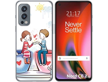 Carcasa OnePlus Nord 2 5G TUMUNDOSMARTPHONE Café Multicolor