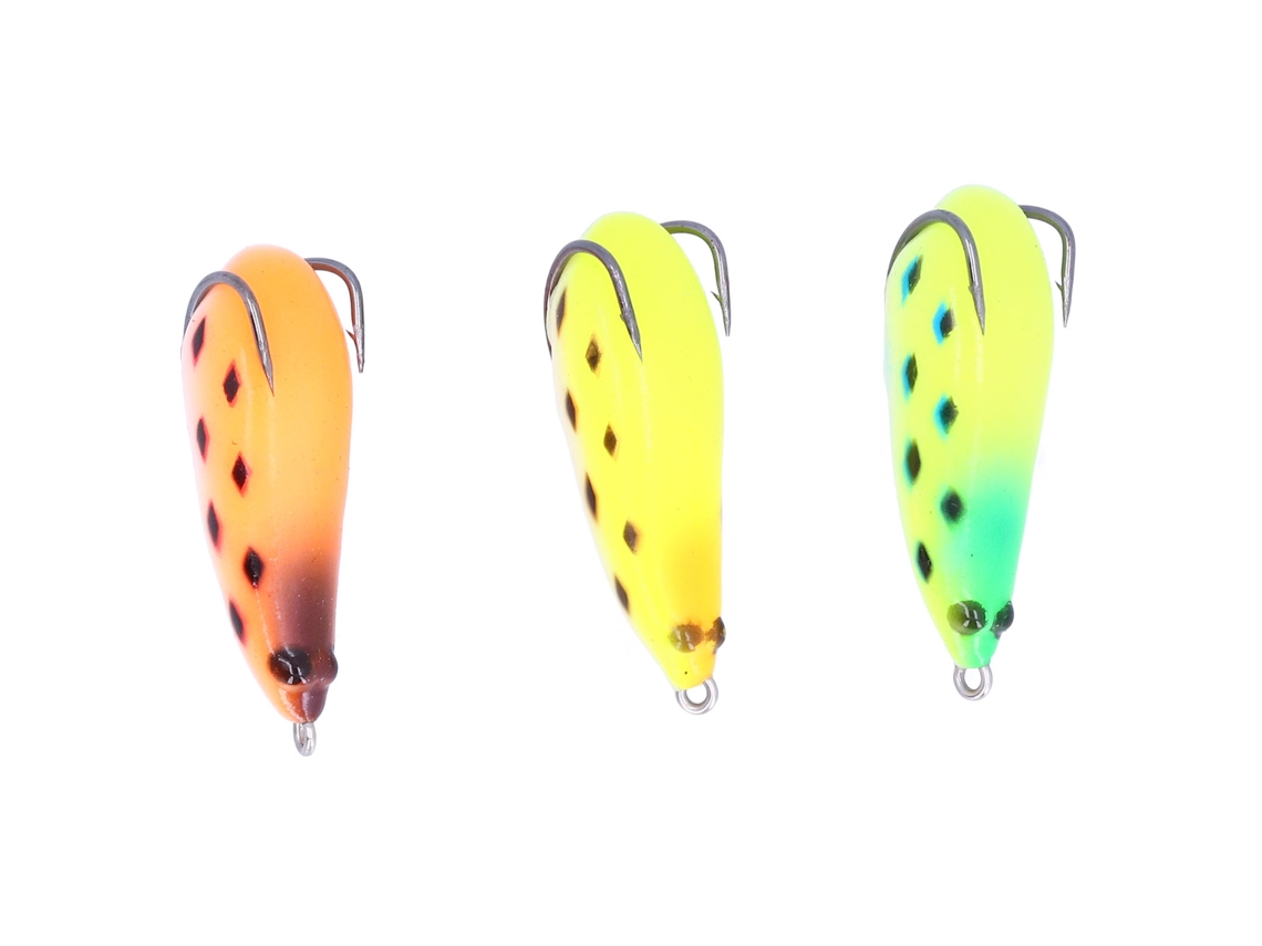 3 Cebos Artificiales De Silicona Suave Y Realistas Para Pesca Con Anzuelo.