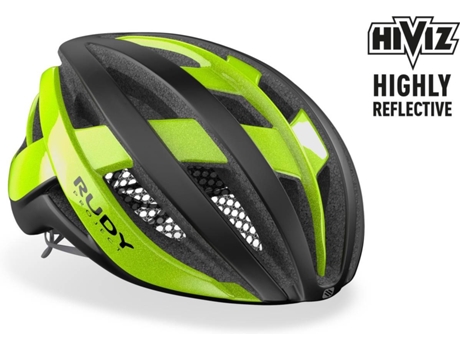 Casco de bicicleta de montaña RUDY PROJECT Venger Reflective (Talla: S - Amarillo, Negro)