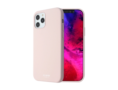 Funda para iPhone 12/12 Pro SO SEVEN Rosa