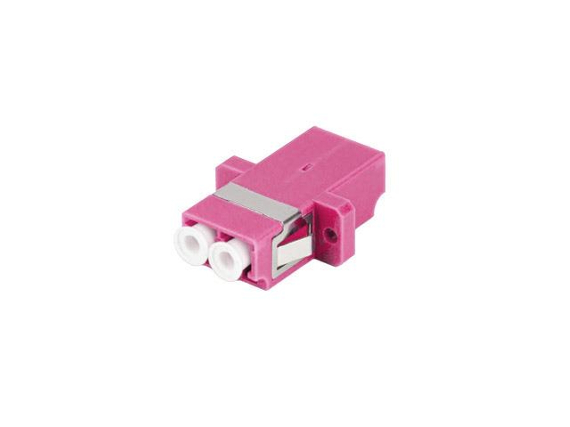 Adaptador De Fibra Óptica Lanberg Lc/upc Dúplex Om4