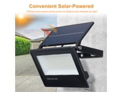 Rebe-luz Solar De Pared Con Sensor De Movimiento Pir Infrarrojo Ip66 Para Exterior, Jardín Y Seguridad, De Anochecer A Amanecer