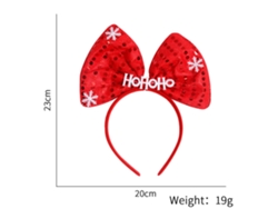 Diadema navideña con cuernos, accesorio navideño brillante, ideal para fiestas, cosplay y uso diario Aeuzwr (Estilo 2)