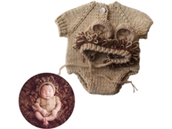 Accesorios Para Fotos Para Niños Y Niñas, Atuendos Para Sesiones Fotográficas, Disfraz Unisex, Estampado De León Suave