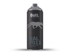 Spray Bolt Premium Acrilico Brillante Ral 400 Ml (Ral 7011 Gris Hierro)