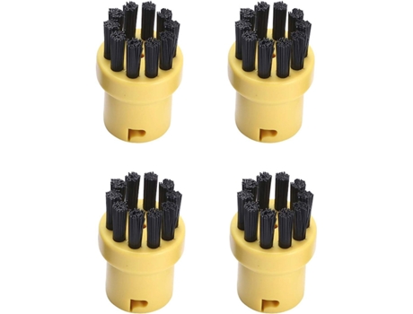 Cepillos Redondos De Repuesto Para Karcher Sc1 Sc2 Sc3 Sc4 Sc5 Sc7, Paquete De 4 VENISYMLIS