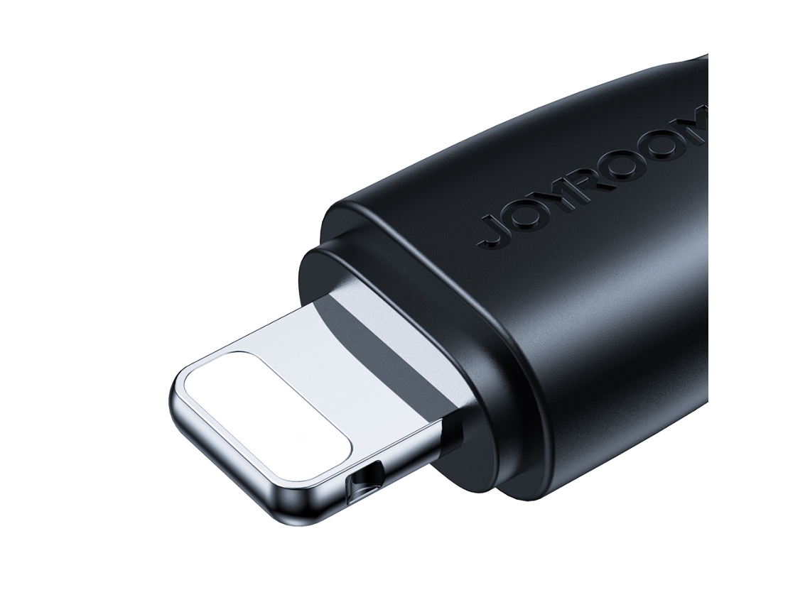 Cable Serie Surpass Usb Lightning Carga Rápida Joyroom Negro