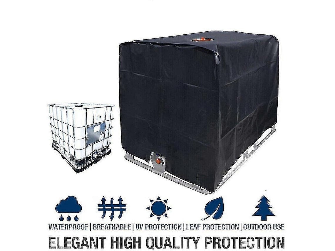 Omni-cubierta Protectora Uv Para Tanque Ibc De 1000 Litros Oxford 190t Resistente Exterior Verde