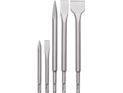 Set De Cinceles Para Martillo Perforador, Set De Cinceles Para Piedra Y Concreto En Caja Plástica
