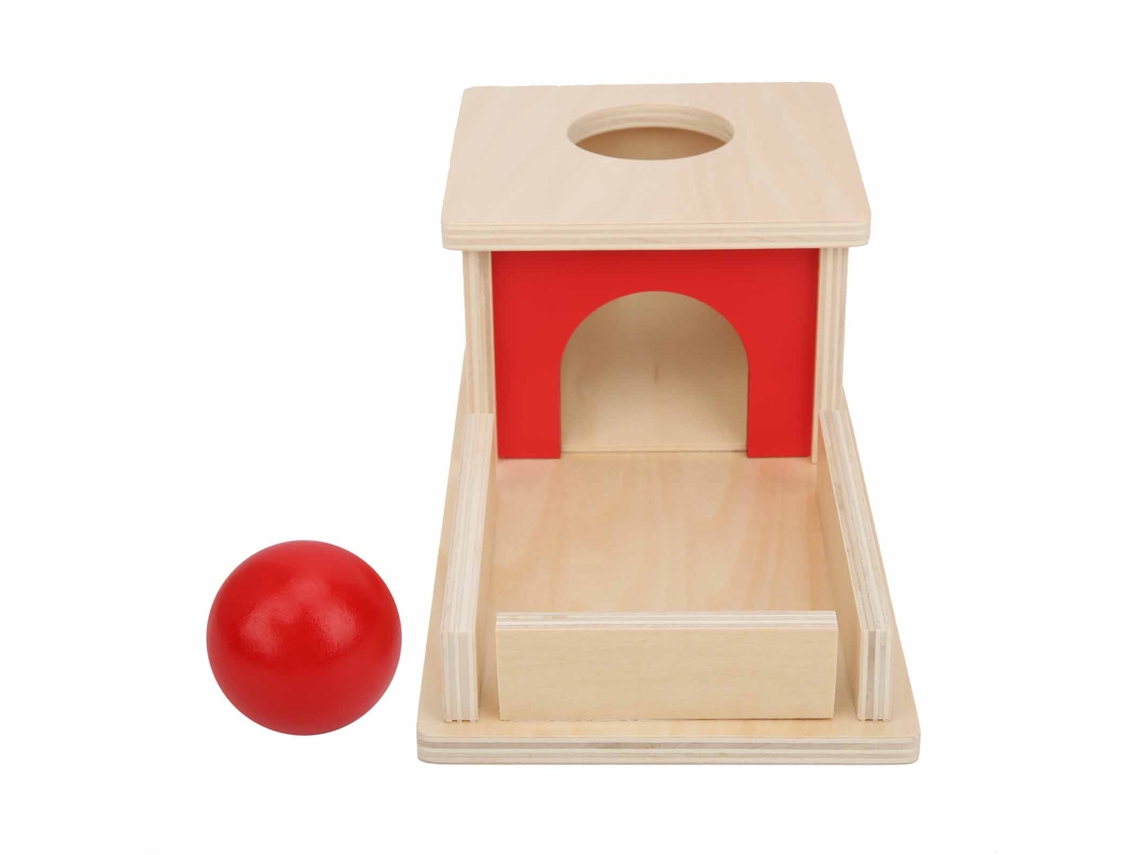 2026-caja Imbucare De Madera Para Bebés Juguete Educativo Niños Niñas Caja De Bolas Monedas