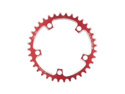 Placa De Cambio Para Bicicleta De Montaña, 5 Tornillos, 110bcd/130bcd, Montaje Directo, 110bcd, Rojo, 36 Dientes
