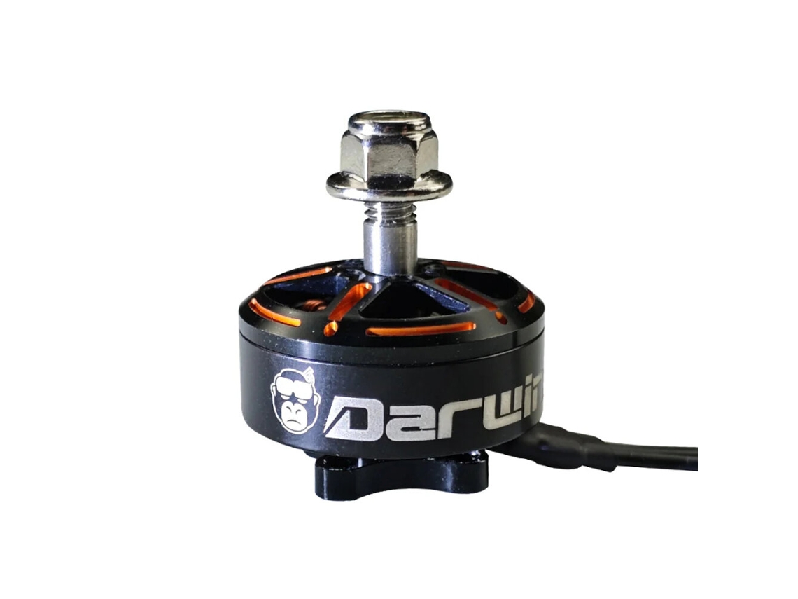 1 Unidad darwinfpv 2307.5 V3 1960kv Motor Sin Escobillas Resistente Agua Mar 5-6" Fpv Largo Alcance Freestyle
