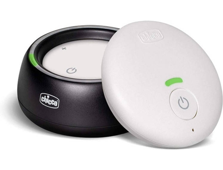 Chicco Audio Con tecnología dect y luces colores 300 metros alcance sensible activación por voz modo eco inteligente batería larga recargable negro intercomunicador