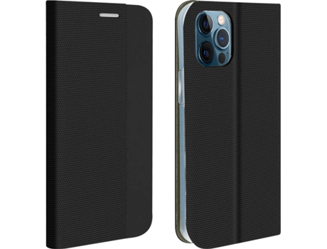 Funda iPhone 12 Pro Max AVIZAR Soft Touch Negro