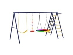 Aiyaplay Columpio 6 En 1 Acero Niños 3-8 Años Multicolor