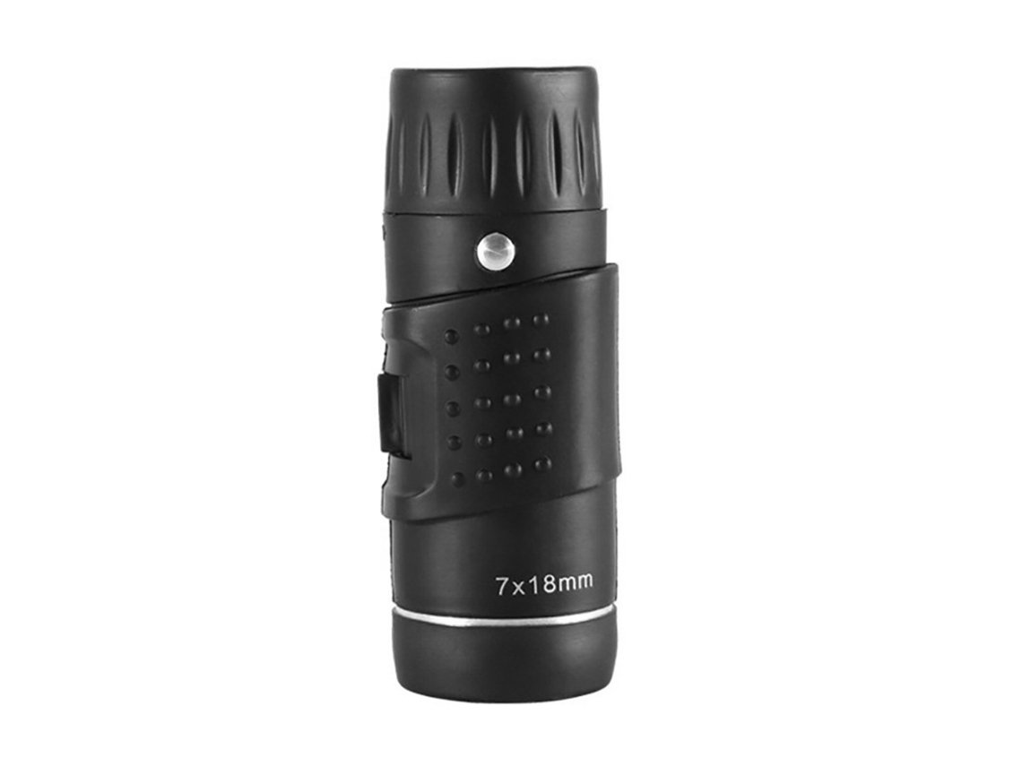Monocular De Bolsillo 7x18, Pequeño Telescopio Portátil Con Enfoque Ajustable Para Senderismo, Acampada Y Viajes.