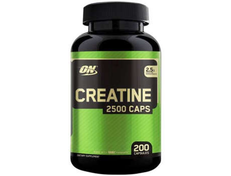 Complemento Alimentar OPTIMUM NUTRITION Optimum Nutrition Creatine 2500 200 Capsulas