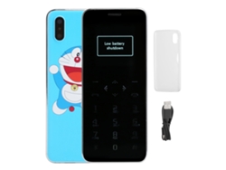 Smartphone Portátil Con Control Táctil, 32 Mb + 32 Mb, Doble Sim, Doble Modo De Espera, Color Azul Estándar.