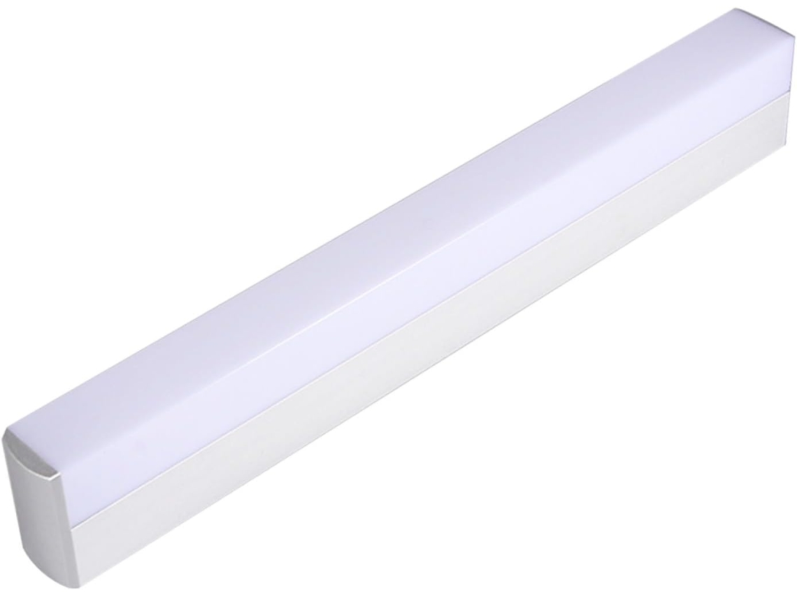 Espejo Con Luz Led De 12 W, Luz Blanca Para Baño Minimalista De Montaje En Pared, Fijación Resistente.