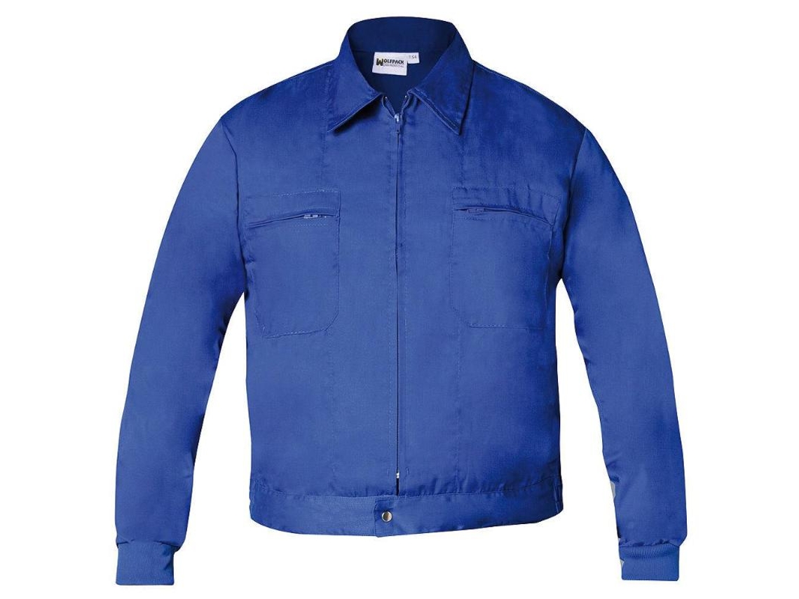 Chaqueta de trabajo azul talla 48