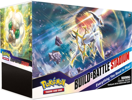 Juego de Cartas POKEMON Sword & Shield 9 Brilliant Stars Build&Battle Stadium (Edad Minima: 6 años)