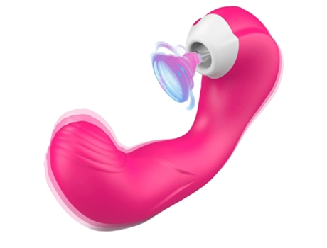 Vibrador PETHUEL Punto G multifrecuencia ZDB-0630-186 Rosa roja