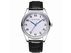 Reloj De Pulsera Para Hombres Caballero Vava Voom Cuarzo Azul Negro