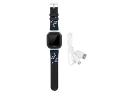 Reloj Inteligente Para Niños Con Seguimiento De Ubicación, Chat De Voz Y Llamada Sos, Color Azul