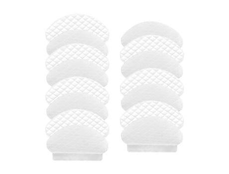 15 piezas de trapos desechables de tela para mopa para Ecovacs Deebot T5 Aspiradora Robótica paño de mopa