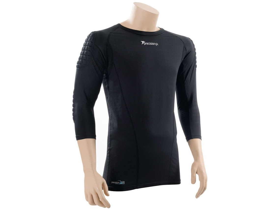 Camisa Acolchoada de Goleiro Baselayer Preto Xsprecision