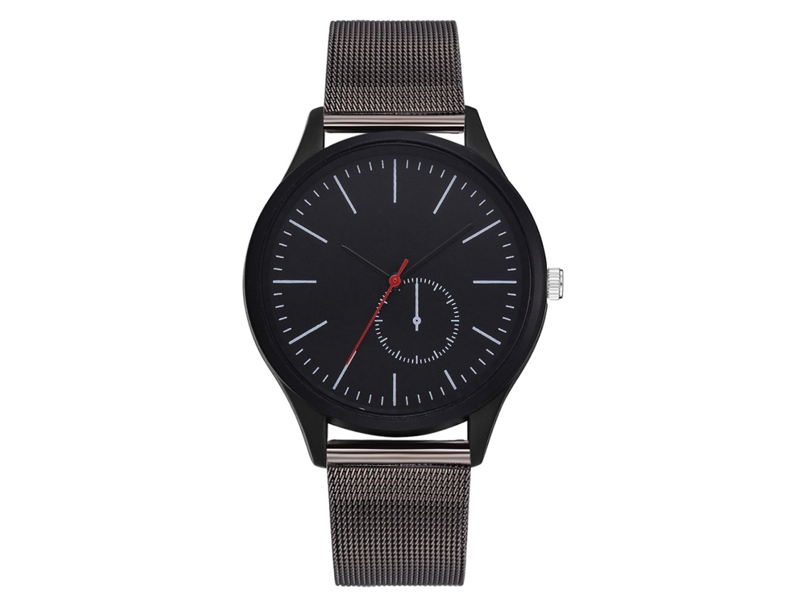 Reloj De Pulsera Unisex De Cuarzo Con Correa De Aleación, Estilo Sencillo E Informal.
