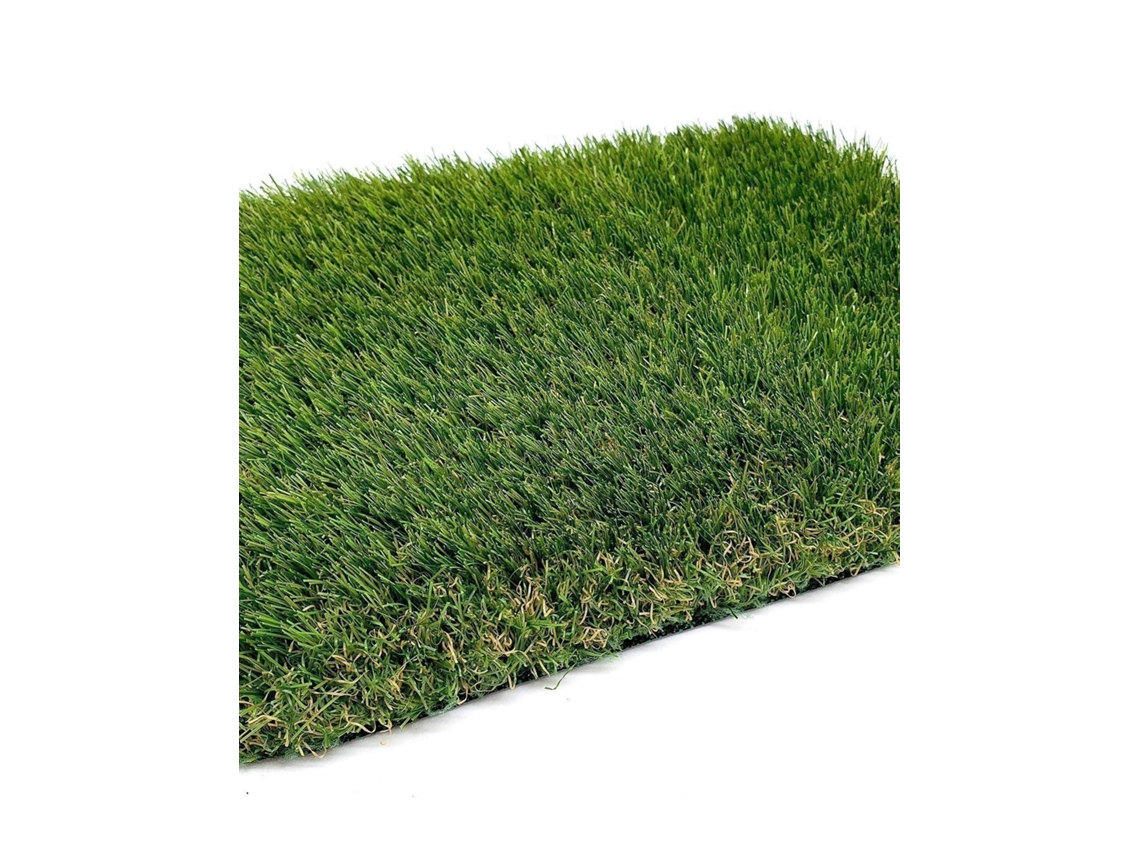Césped Artificial Riga Deluxe 40mm - Uso Interior Y Exterior 2 X 5 Metros : 10 M2