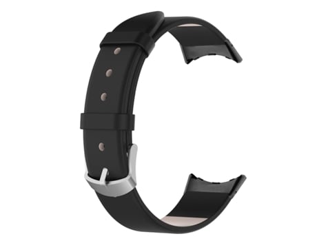 Correa de reloj de cuero PU Negro Google Pixel Watch