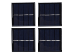 4 Paneles Solares De 0,45 W, 2 V, 58 X 58 Mm, De Polisilicio, Accesorios Para Cargadores Solares De Energía Solar.