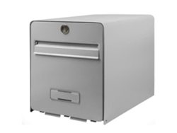 Buzón Burg Wachter Favor de acero galvanizado - 1 puerta - Gris