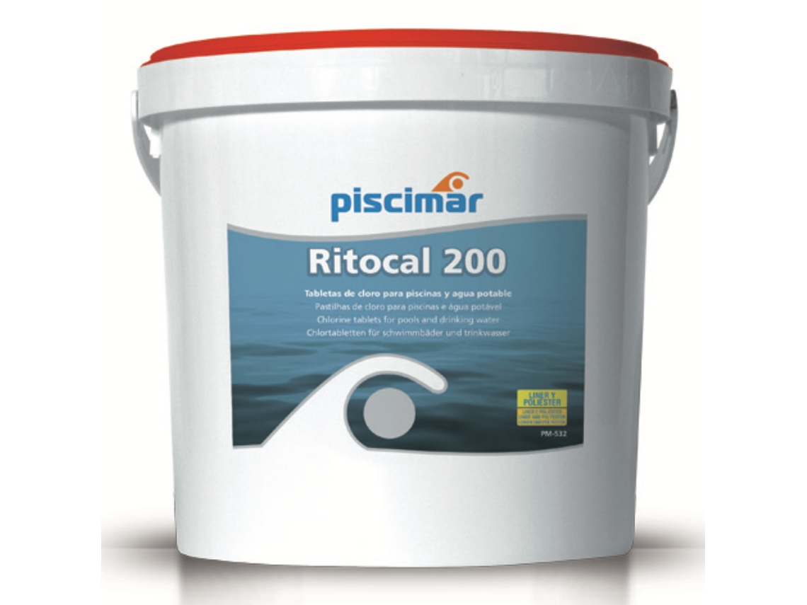 PM-532 RITOCAL 200 (Hipoclorito de calcio en tableta 200 gr) 25 KG