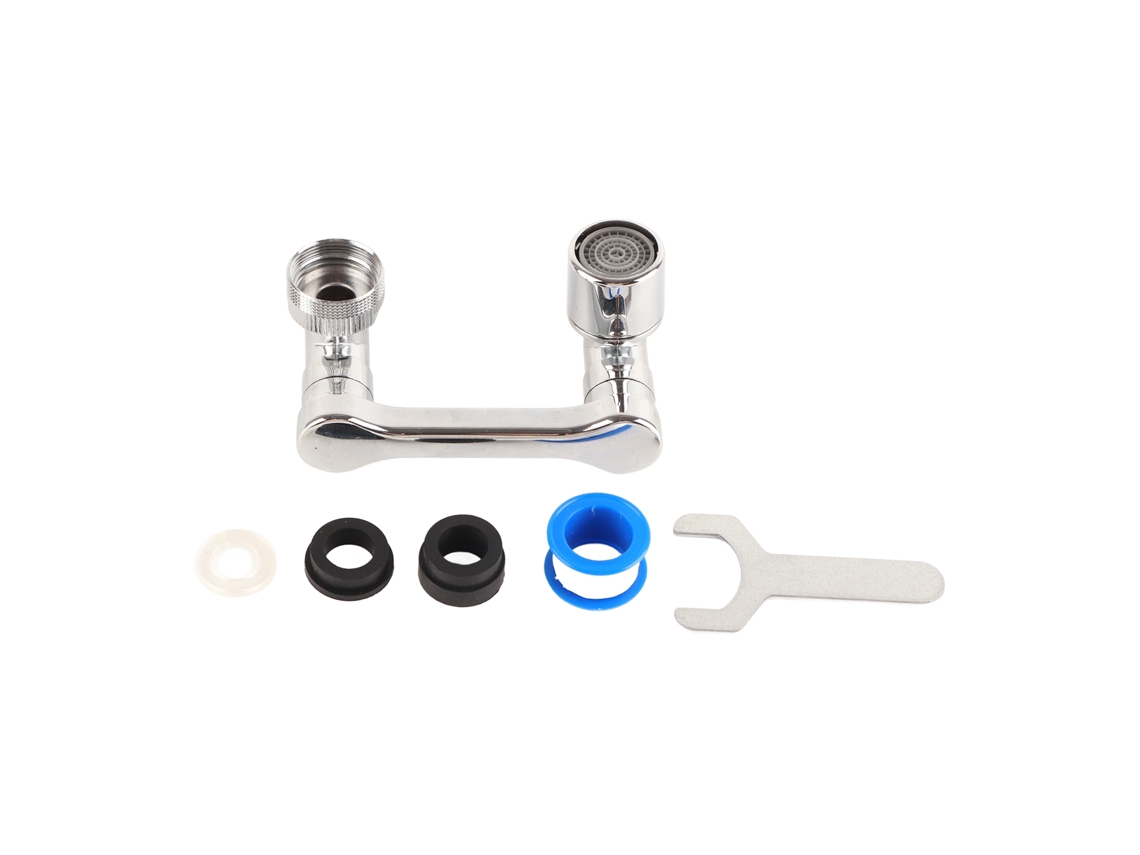 Extensor De Grifo De Cobre Giratorio 1080 Grados Para Cocina Y Baño