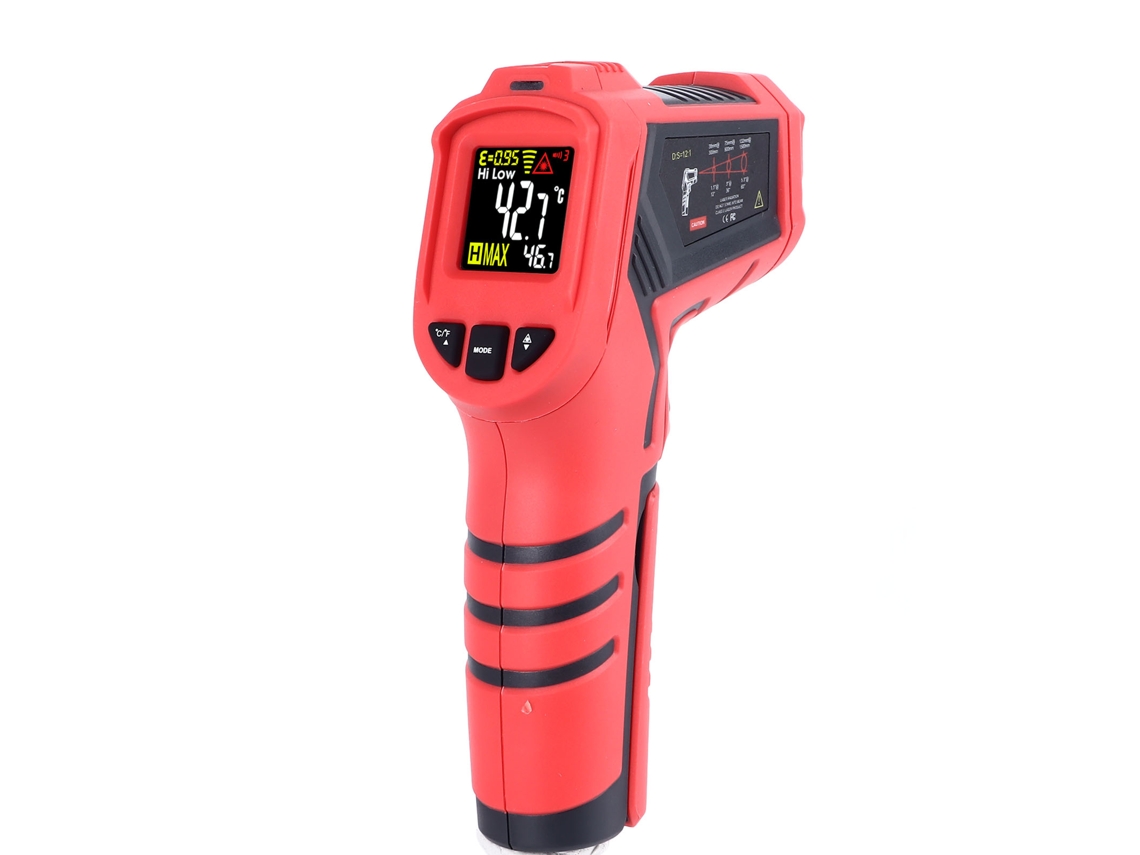 Termómetro Infrarrojo Portátil Con Pantalla Lcd, Alta Precisión De -58°f A 752°f Para Reparaciones De Automóviles, Sistemas De Climatización Y Del Hogar.