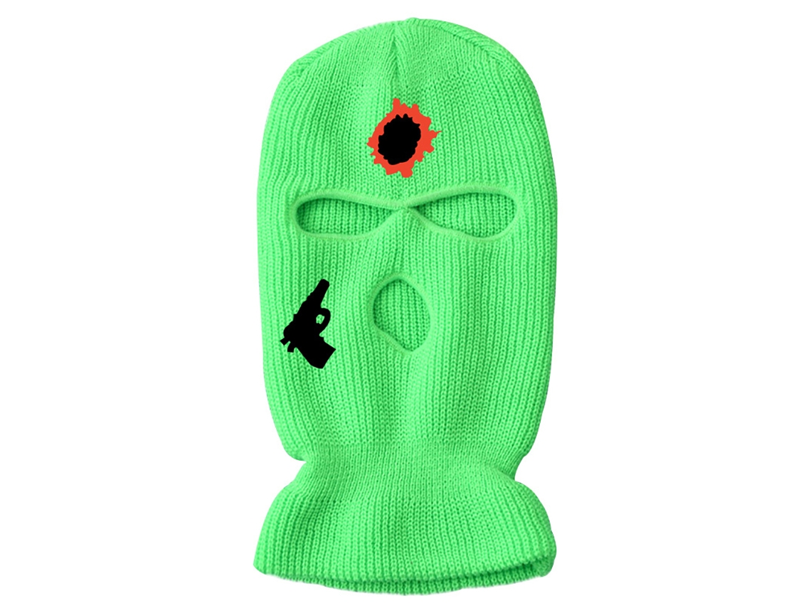 Rebe-balaclava Tejido Con 3 Agujeros Para Rostro Protector Contra El Frío Viento Resistente Transpirable Para Ski Ciclismo Running Hombres Mujeres