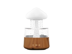 Humidificador de sobremesa con tecnología Rain Cloud, lámpara de aroma y difusor con altavoz USB. Mdug