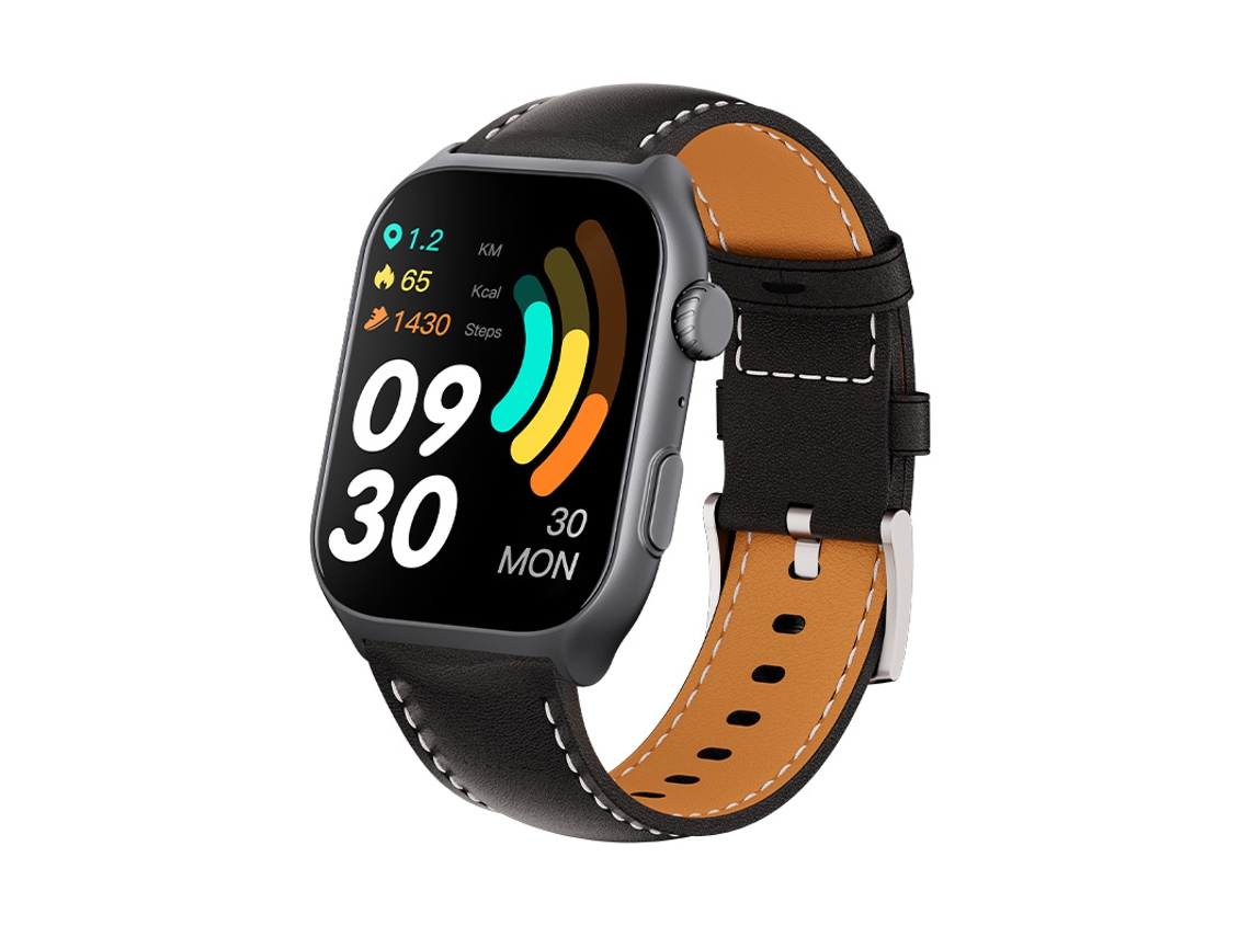 Smartwatch YIZHOOD GTS7 Pro 2.0 inch Llamada Bluetooth IP68 Impermeable 100+ Modos deporte (Android y IOS - Negro)