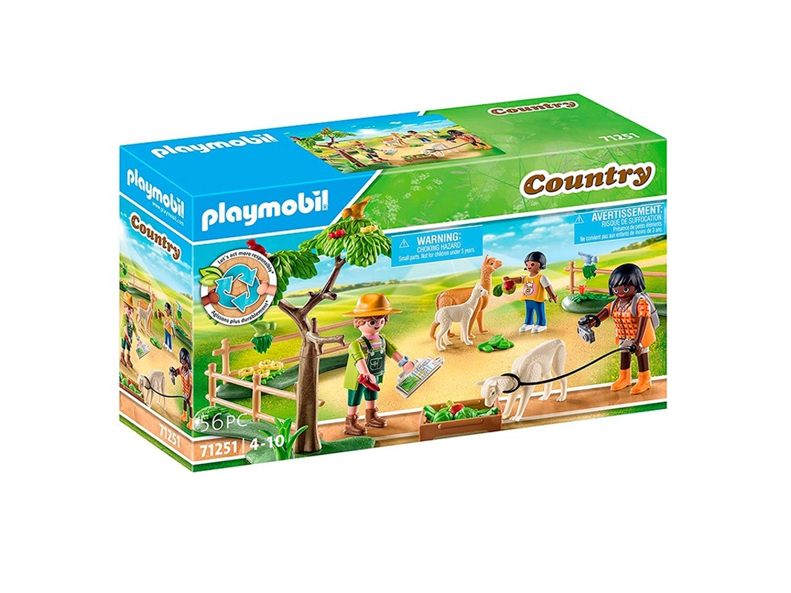 Country Paseo Con Alpaca PLAYMOBIL