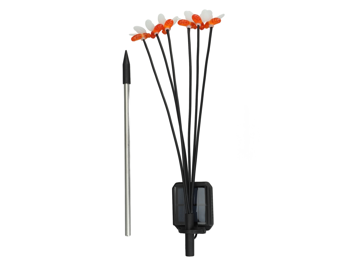 2026-lámpara Solar De Jardín Led Con 6 Cabezas Decorativa 600mah Colgante Luz Cálida Para Jardín Y Paisaje