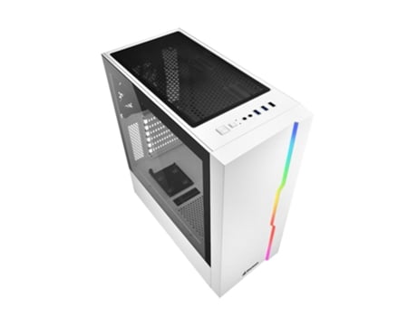 Sharkoon RGB Slider Midi Tower Blanco